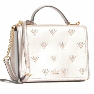 NWOT! Kate Spade Medium Maisie Patterson Drive
Embellished Crossbody Satchel